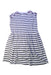 A White Sleeveless Dresses from Petit Bateau in size 10Y for girl. (Front View)