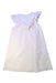 A White Sleeveless Dresses from Petit Bateau in size 10Y for girl. (Back View)
