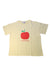 A Yellow Short Sleeve T Shirts from Emile et Ida in size 12Y for girl. (Front View)