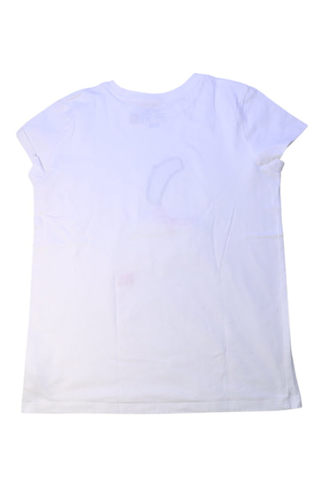 A White Short Sleeve T Shirts from Polo Ralph Lauren in size 12Y for girl. (Back View)