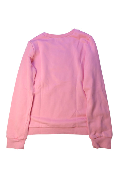 A Pink Crewneck Sweatshirts from Momonittu in size 12Y for girl. (Back View)