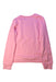 A Pink Crewneck Sweatshirts from Momonittu in size 12Y for girl. (Back View)