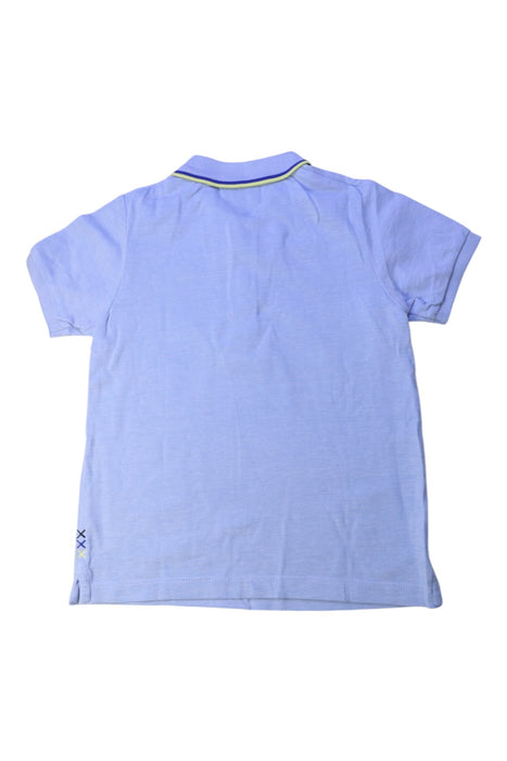 A Blue Short Sleeve Polos from Scotch & Soda in size 6T for boy. (Back View)
