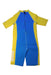 A Blue Wetsuits from Arena in size 7Y for boy. (Back View)