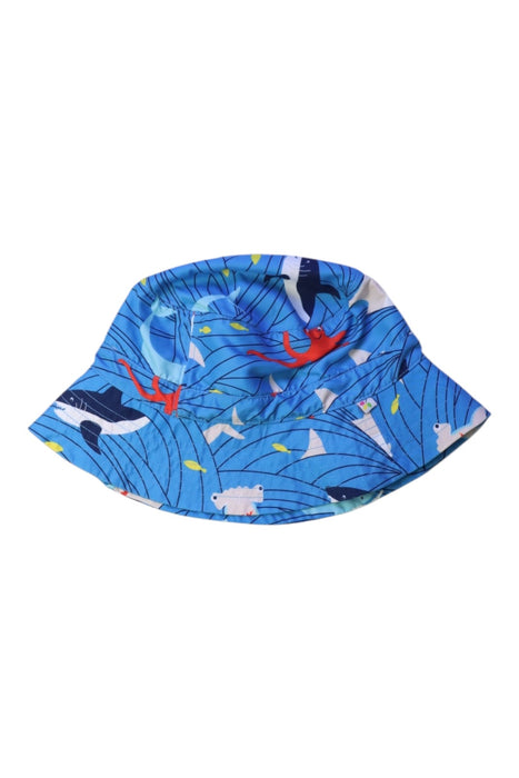 A Blue Sun Hats from Frugi in size 2T for boy. (Front View)