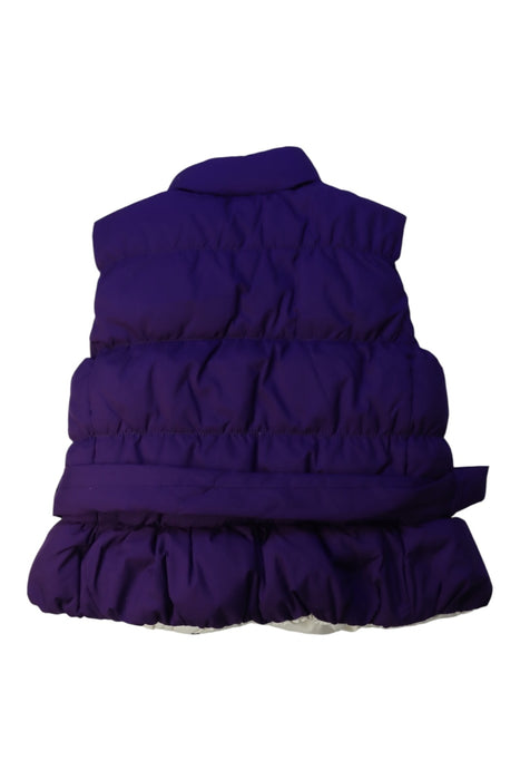 A Purple Outerwear Vests from Ralph Lauren in size 5T for girl. (Back View)