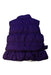 A Purple Outerwear Vests from Ralph Lauren in size 5T for girl. (Back View)