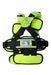 A Green Car Accessories from RideSafer in size 4T for neutral. (Back View)