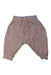 A Grey Casual Pants from Purebaby in size 0-3M for boy. (Front View)