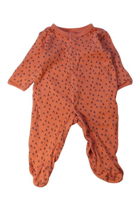 A Orange Onesies from Mamas & Papas in size 0-3M for boy. (Front View)