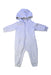 A Grey Puffer/Quilted Coats & Outerwear from Purebaby in size 3-6M for boy. (Front View)
