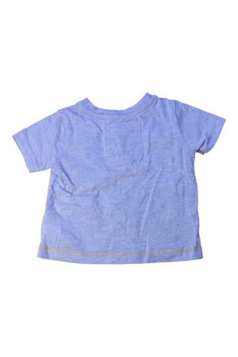 A Blue Short Sleeve Tops from Monsoon in size 3-6M for boy. (Back View)