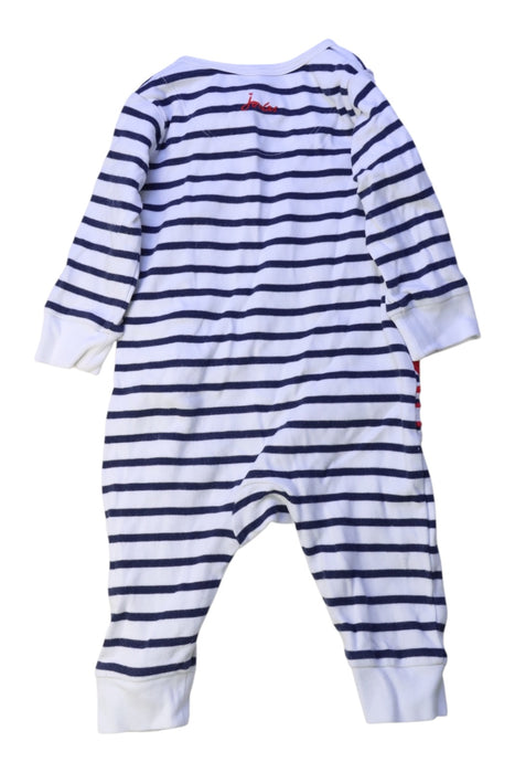 A Blue Onesies from Joules in size 3-6M for boy. (Back View)
