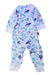 A Blue Onesies from Petit Bateau in size 0-3M for boy. (Back View)