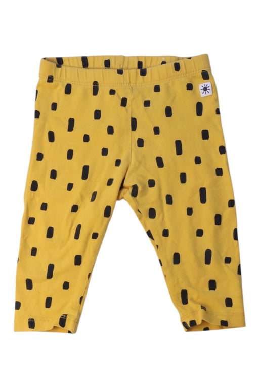 A Yellow Casual Pants from Lindex in size 0-3M for boy. (Front View)