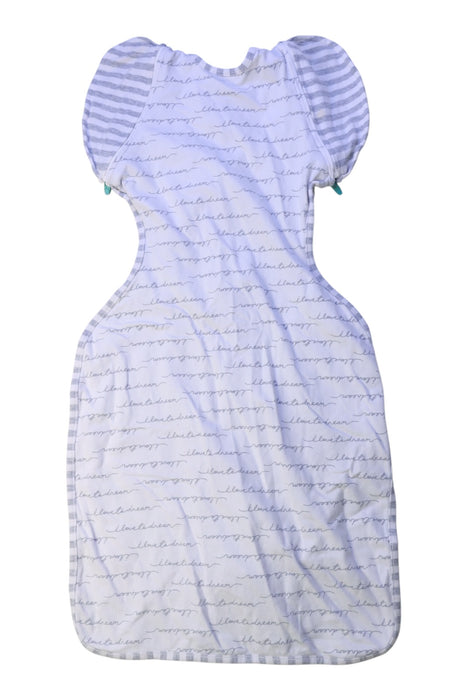 A White Swaddles from Love To Dream in size 3-6M for boy. (Back View)
