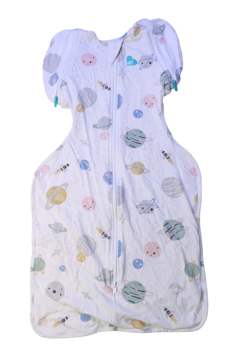 A Multicolour Swaddles from Love To Dream in size 3-6M for boy. (Front View)