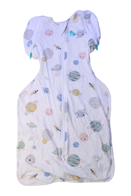 A Multicolour Swaddles from Love To Dream in size 3-6M for boy. (Front View)