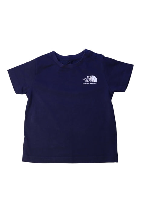 A Navy Short Sleeve T Shirts from The North Face in size 18-24M for boy. (Front View)