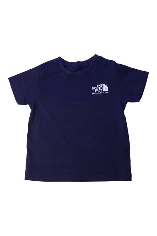 A Navy Short Sleeve T Shirts from The North Face in size 18-24M for boy. (Front View)