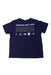 A Navy Short Sleeve T Shirts from The North Face in size 18-24M for boy. (Back View)