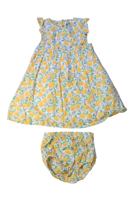 A Yellow Dress Sets from Jojo Maman Bébé in size 12-18M for girl. (Front View)