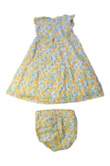 A Yellow Dress Sets from Jojo Maman Bébé in size 12-18M for girl. (Back View)