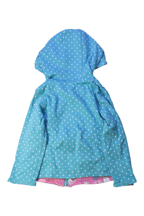 A Blue Lightweight Jackets from Jojo Maman Bébé in size 12-18M for girl. (Back View)