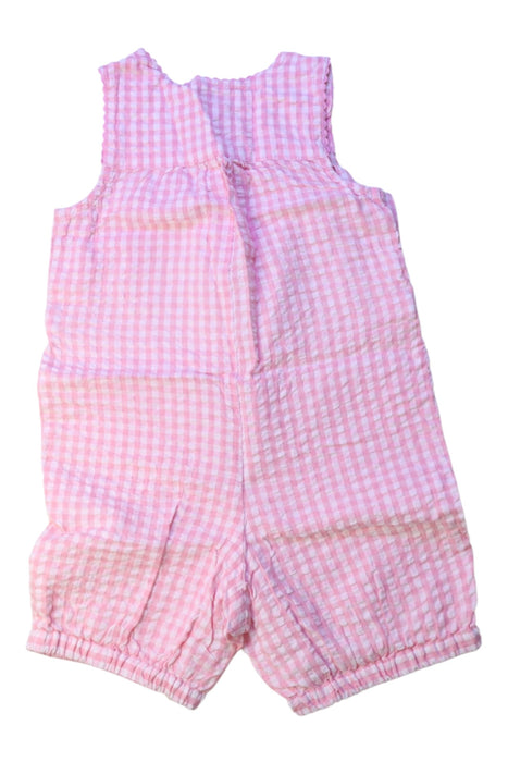 A Pink Sleeveless Rompers from Jojo Maman Bébé in size 18-24M for girl. (Back View)