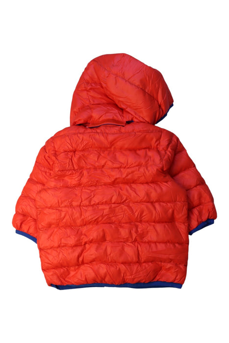 A Red Puffer/Quilted Coats & Outerwear from Mont-bell in size 12-18M for neutral. (Back View)