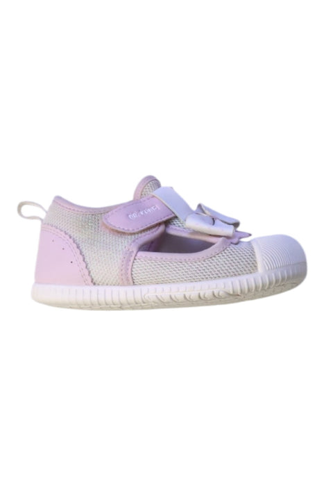 A Pink Sneakers from Dr. Kong in size 18-24M for girl. (Front View)