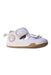 A White Sneakers from Dr. Kong in size 12-18M for girl. (Front View)