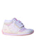 A Pink Sneakers from Miki House x Mizuno in size 18-24M for girl. (Front View)