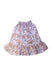 A White Long Skirts from Seed in size 4T for girl. (Front View)