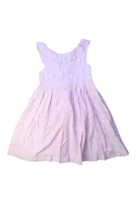 A Ivory Sleeveless Dresses from Sergent Major in size 6T for girl. (Front View)