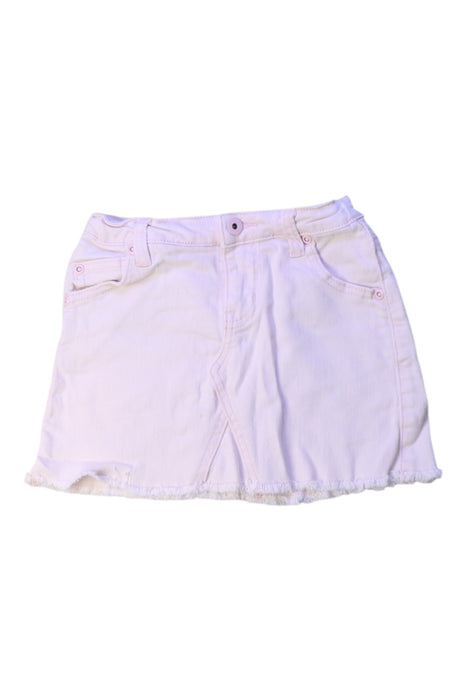 A Pink Short Skirts from Seed in size 5T for girl. (Front View)