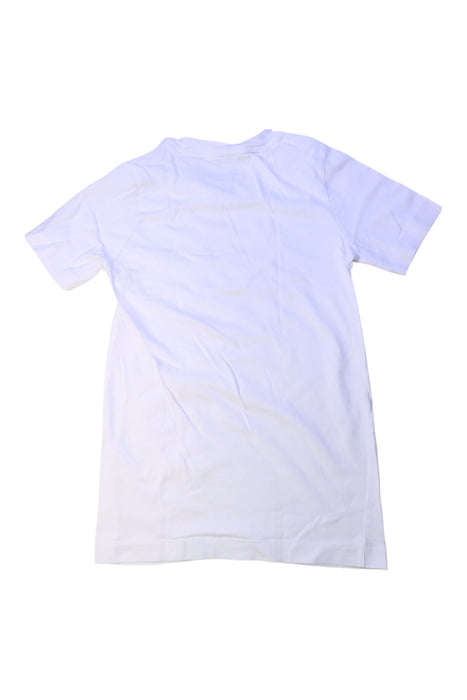 A White Short Sleeve T Shirts from Nike in size 8Y for girl. (Back View)