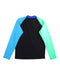 A Black Rash Guards from Speedo in size 11Y for boy. (Back View)
