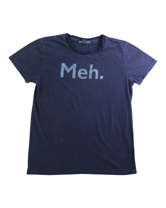 A Navy Short Sleeve T Shirts from Seed in size 8Y for boy. (Front View)