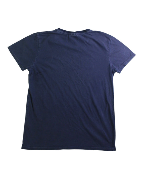 A Navy Short Sleeve T Shirts from Seed in size 8Y for boy. (Back View)