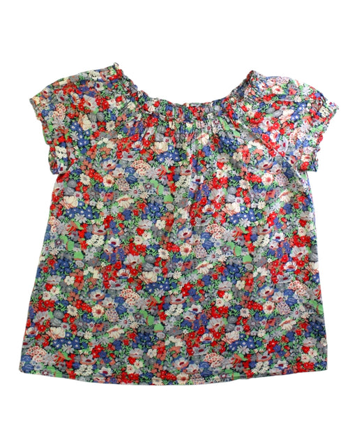 A Multicolour Short Sleeve Tops from Bonpoint in size 10Y for girl. (Front View)