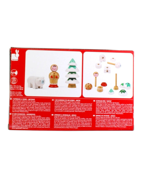 A Multicolour Educational Games & Activity Sets from Janod in size 18-24M for neutral. (Back View)