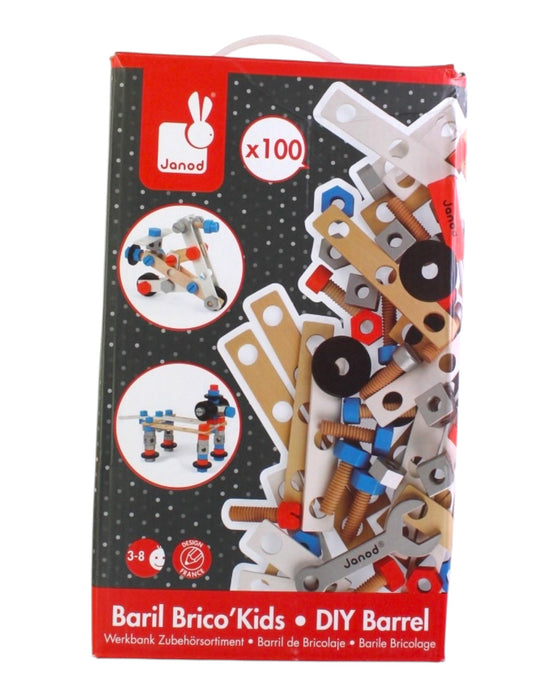 A Multicolour Lego & Building Blocks from Janod in size 3T for neutral. (Front View)