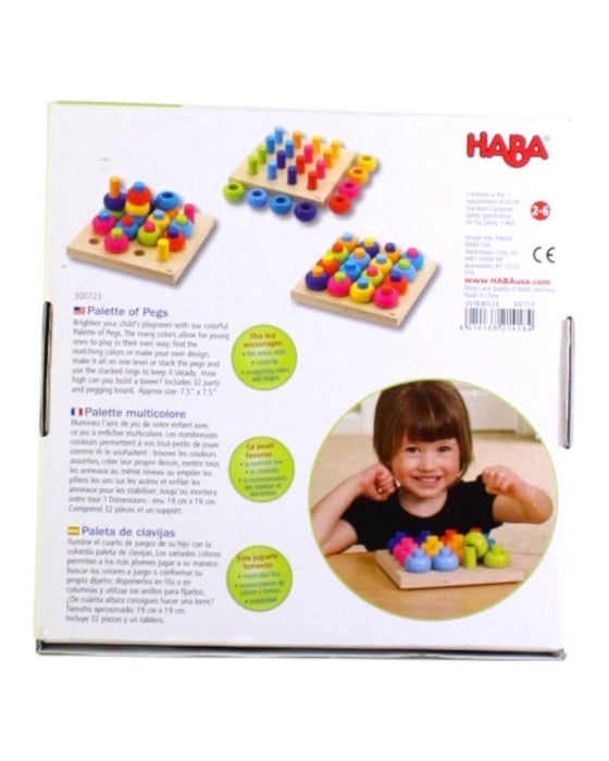 A Multicolour Educational Games & Activity Sets from Haba in size 2T for neutral. (Back View)