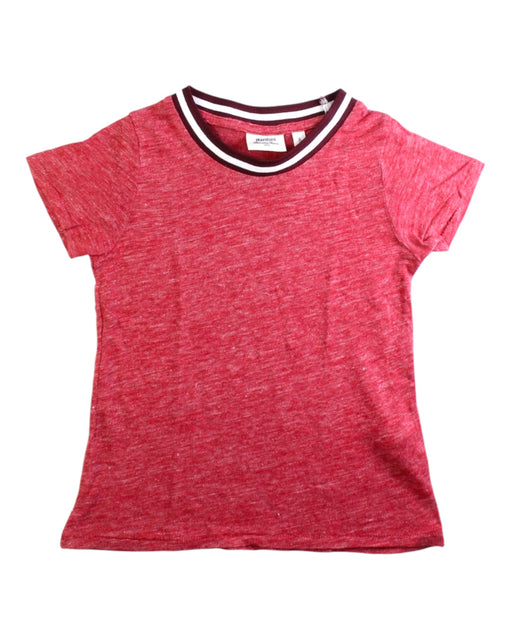 A Red Short Sleeve T Shirts from Hartford in size 6T for boy. (Front View)