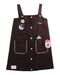 A Brown Overall Dresses from Sea New York in size 6T for girl. (Front View)