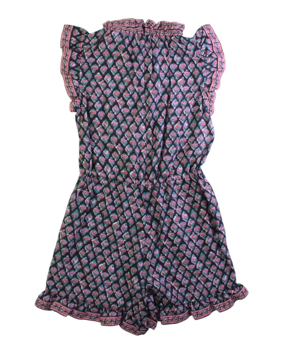A Multicolour Sleeveless Rompers from Sea New York in size 6T for girl. (Back View)