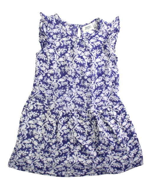 A Blue Sleeveless Dresses from Hartford in size 6T for girl. (Front View)