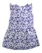A Blue Sleeveless Dresses from Hartford in size 6T for girl. (Back View)