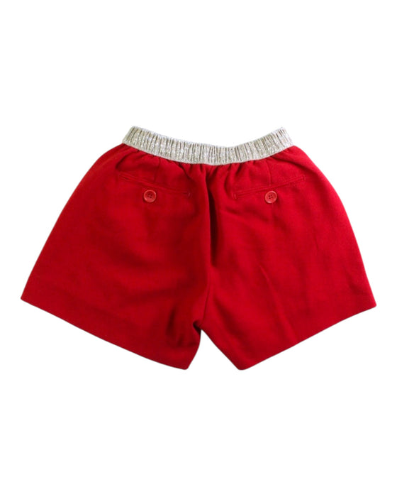 A Red Shorts from Hartford in size 6T for girl. (Back View)